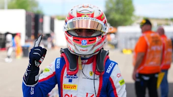 BUDAPEST, HUNGARY - AUGUST 01: Pole position qualifier Rafael Camara of Brazil and Trident (5)